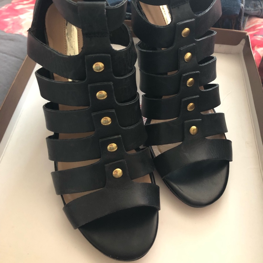 Black heels